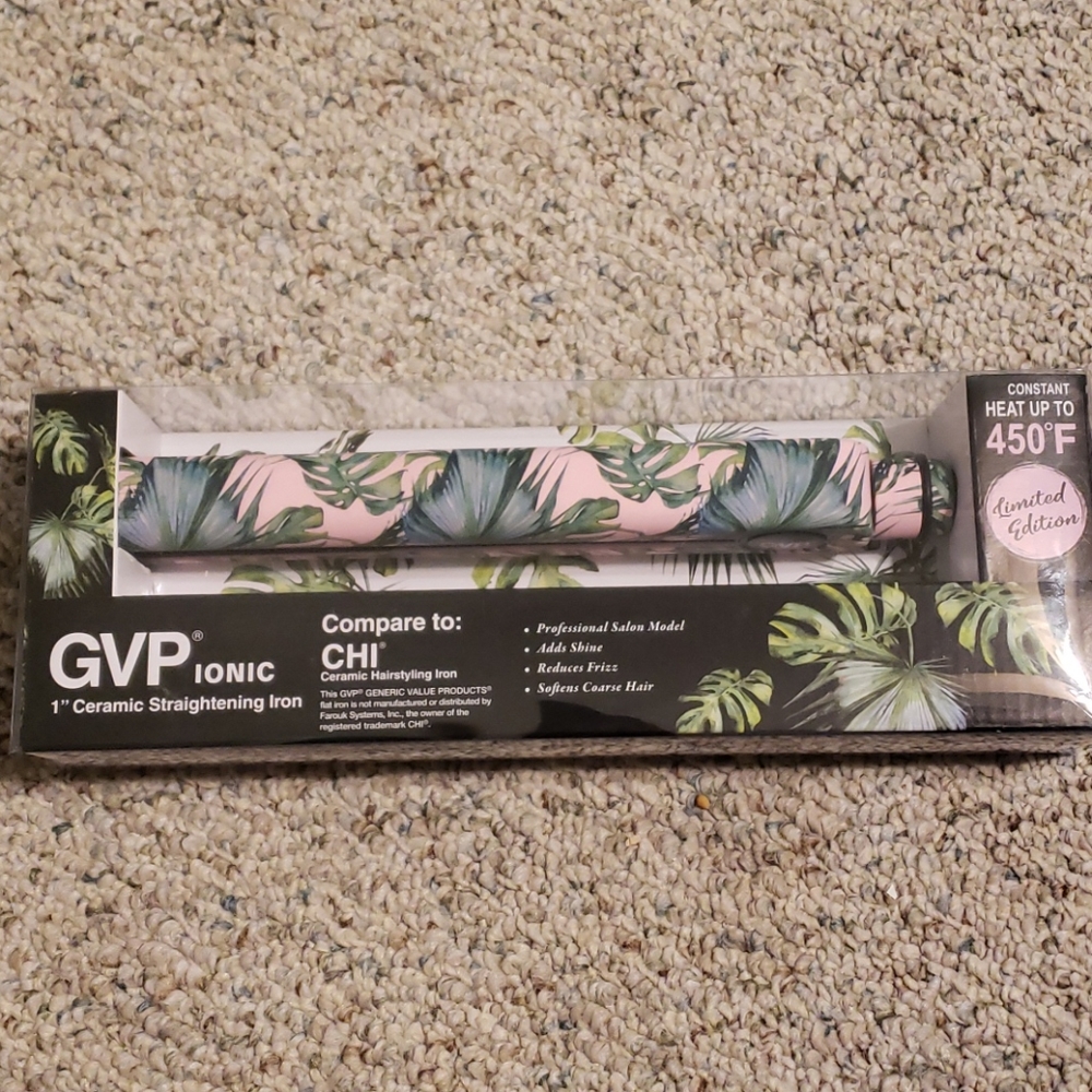 Flat iron GVP brand from Sallys